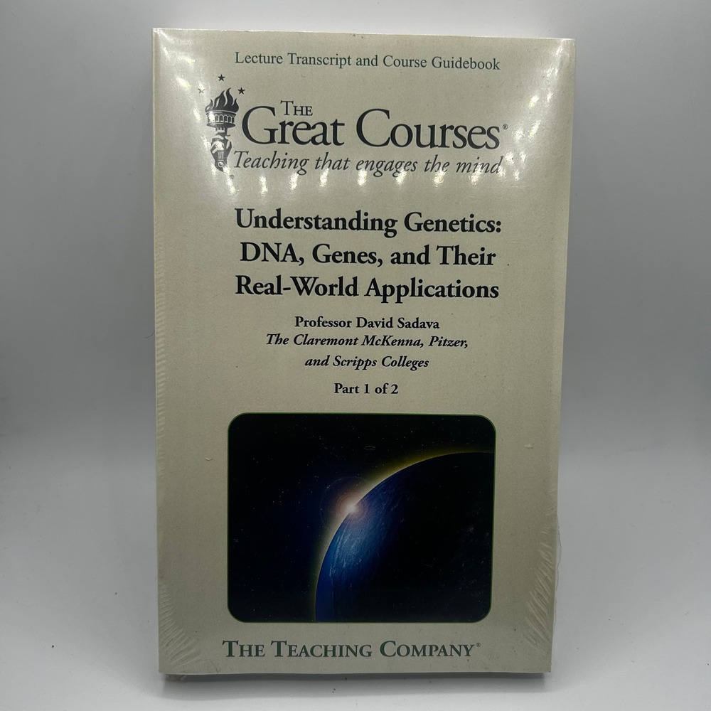 The Great Courses Understanding Genetics DNA Genes Guidebook David Sadava
